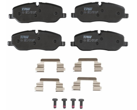 Brake Pad Set, disc brake COTEC GDB1631 TRW, Image 4
