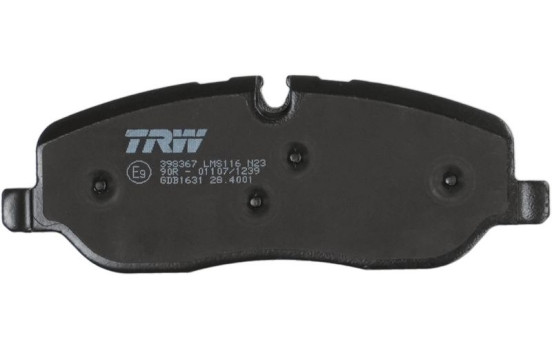 Brake Pad Set, disc brake COTEC GDB1631 TRW, Image 7
