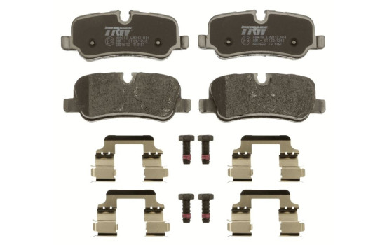 Brake Pad Set, disc brake COTEC GDB1632 TRW, Image 3