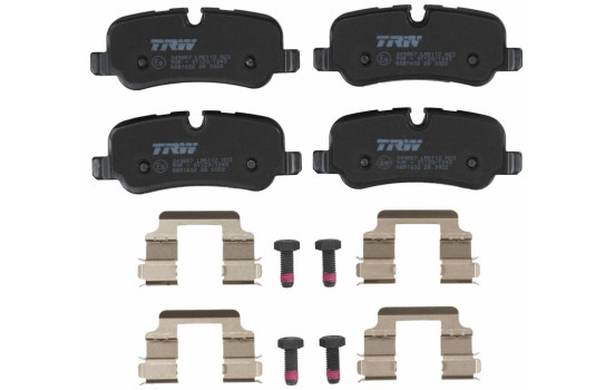Brake Pad Set, disc brake COTEC GDB1632 TRW, Image 4