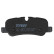 Brake Pad Set, disc brake COTEC GDB1632 TRW, Thumbnail 7