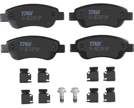 Brake Pad Set, disc brake COTEC GDB1633 TRW, Image 3