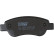 Brake Pad Set, disc brake COTEC GDB1633 TRW, Thumbnail 6