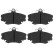 Brake Pad Set, disc brake COTEC GDB1634 TRW, Thumbnail 5