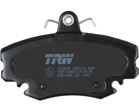 Brake Pad Set, disc brake COTEC GDB1634 TRW, Image 7