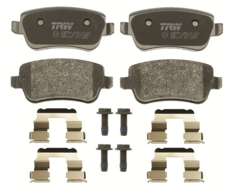 Brake Pad Set, disc brake COTEC GDB1637 TRW, Image 3