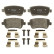 Brake Pad Set, disc brake COTEC GDB1637 TRW, Thumbnail 3