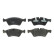 Brake Pad Set, disc brake COTEC GDB1642 TRW