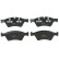 Brake Pad Set, disc brake COTEC GDB1642 TRW, Thumbnail 4