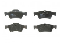 Brake Pad Set, disc brake COTEC GDB1643 TRW