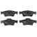 Brake Pad Set, disc brake COTEC GDB1643 TRW, Thumbnail 4
