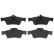Brake Pad Set, disc brake COTEC GDB1643 TRW, Thumbnail 5