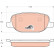 Brake Pad Set, disc brake COTEC GDB1649 TRW, Thumbnail 2