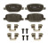 Brake Pad Set, disc brake COTEC GDB1649 TRW, Thumbnail 3