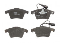 Brake Pad Set, disc brake COTEC GDB1651 TRW