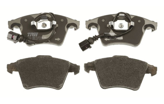 Brake Pad Set, disc brake COTEC GDB1651 TRW, Image 3