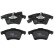 Brake Pad Set, disc brake COTEC GDB1651 TRW, Thumbnail 4