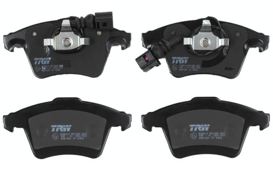 Brake Pad Set, disc brake COTEC GDB1651 TRW, Image 4