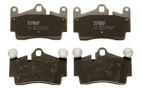 Brake Pad Set, disc brake COTEC GDB1653 TRW, Image 3