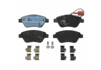 Brake Pad Set, disc brake COTEC GDB1654 TRW