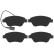 Brake Pad Set, disc brake COTEC GDB1654 TRW, Thumbnail 5