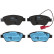 Brake Pad Set, disc brake COTEC GDB1654 TRW, Thumbnail 6