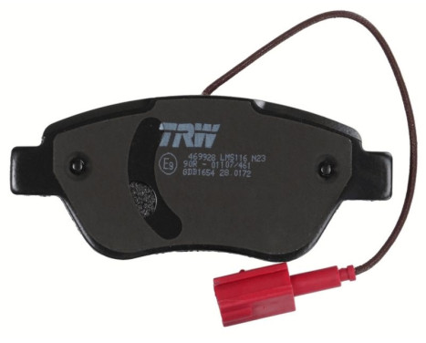 Brake Pad Set, disc brake COTEC GDB1654 TRW, Image 7