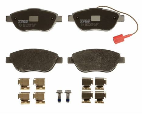 Brake Pad Set, disc brake COTEC GDB1655 TRW, Image 3