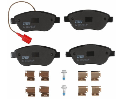 Brake Pad Set, disc brake COTEC GDB1655 TRW, Image 4