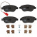 Brake Pad Set, disc brake COTEC GDB1655 TRW, Thumbnail 4