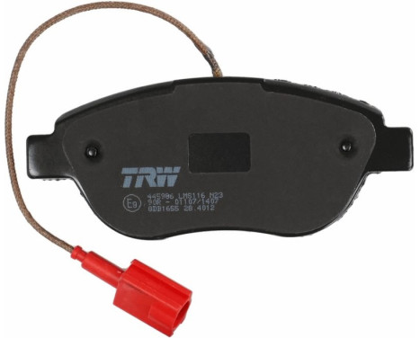 Brake Pad Set, disc brake COTEC GDB1655 TRW, Image 7