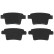 Brake Pad Set, disc brake COTEC GDB1665 TRW, Thumbnail 5