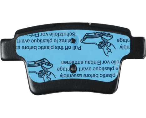 Brake Pad Set, disc brake COTEC GDB1665 TRW, Image 7