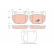 Brake Pad Set, disc brake COTEC GDB1666 TRW, Thumbnail 2