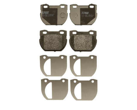 Brake Pad Set, disc brake COTEC GDB1666 TRW, Image 3