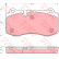 Brake Pad Set, disc brake COTEC GDB1667 TRW