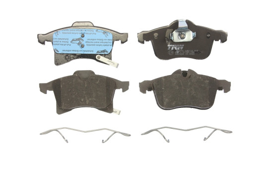 Brake Pad Set, disc brake COTEC GDB1668 TRW