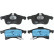 Brake Pad Set, disc brake COTEC GDB1668 TRW, Thumbnail 5