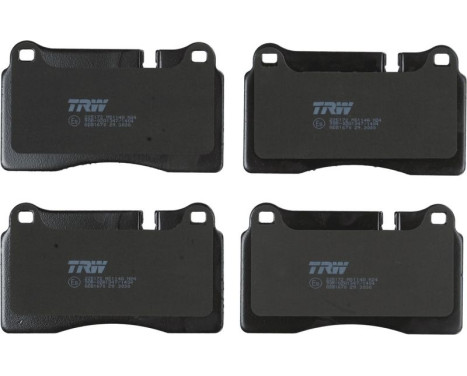 Brake Pad Set, disc brake COTEC GDB1670 TRW, Image 3