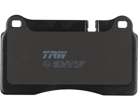 Brake Pad Set, disc brake COTEC GDB1670 TRW, Image 5