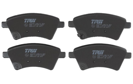 Brake Pad Set, disc brake COTEC GDB1673 TRW, Image 4