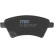 Brake Pad Set, disc brake COTEC GDB1673 TRW, Thumbnail 6