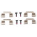 Brake Pad Set, disc brake COTEC GDB1673 TRW, Thumbnail 7