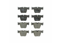 Brake Pad Set, disc brake COTEC GDB1674 TRW