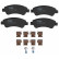 Brake Pad Set, disc brake COTEC GDB1677 TRW, Thumbnail 3