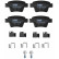 Brake Pad Set, disc brake COTEC GDB1678 TRW, Thumbnail 3