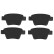 Brake Pad Set, disc brake COTEC GDB1678 TRW, Thumbnail 4