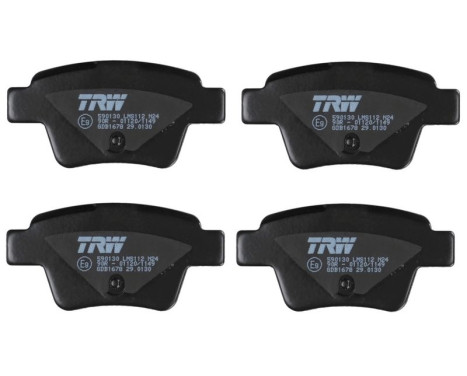 Brake Pad Set, disc brake COTEC GDB1678 TRW, Image 5
