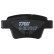Brake Pad Set, disc brake COTEC GDB1678 TRW, Thumbnail 6
