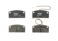 Brake Pad Set, disc brake COTEC GDB1679 TRW